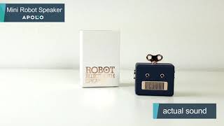 Retro Robot Bluetooth Speaker [upl. by Llednik800]