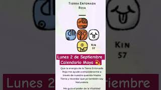 🔻 HOY LUNES 2 DE SEPTIEMBRE 🔻MUNDO MAYA 🧮 TIERRA ENTONADA ROJA 🔻 CONVIVE CON LOS ELEMENTOS 🔻 [upl. by Reena403]