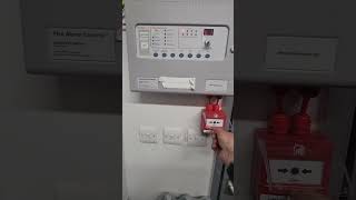 kentec fire alarm panel weekly testing [upl. by Makell920]