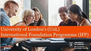 University of Londons UoL International Foundation Programme IFP in Dubai [upl. by Jedd]