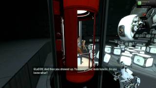 Portal 2 ending with console commands [upl. by Erdnael]