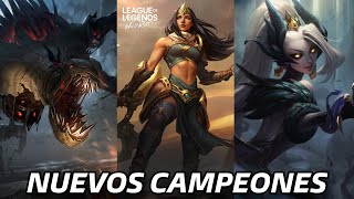 PARCHE 44 DE WILD RIFT 3 NUEVOS CAMPEONES  FIDDLESTICKS SIVIR Y UNA NUEVA MAGA [upl. by Elohcim288]