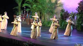 Keolalaulani Hālau ʻŌlapa O Laka  2013 Keiki Hula Competition Auana [upl. by Suinotna552]