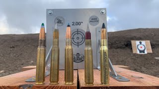 2 inch Titanium vs 50 Cals Baddest Rounds [upl. by Kin]