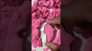 Satisfying making ice cream from kinetic sand kineticsand satisfying oddlysatisfying relaxing [upl. by Eey]