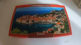 Time Lapse Puzzle Castorland Dubrovnik Croatia 4000 [upl. by Afrika]