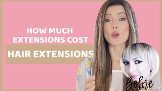 How Much Hair Extensions Cost  Tressmerize [upl. by Trebliw616]