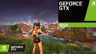 Fortnite on GTX 1650 4GB  1080p Medium Settings [upl. by Oremo]