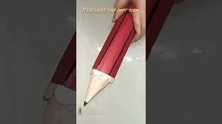 Last minute DIY teachers day gift ideahandmade Teachers Day giftteachersday short [upl. by Nennek]