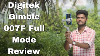 Digiteks Portable 3Axis Handheld Steady Gimbal DSG 007F Full Mode And Setting 🔥  How To Use [upl. by Ybocaj]