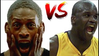 Shaquille ONeal vs Dennis Rodman Heated Moments Comp Part 2 [upl. by Enelyak164]