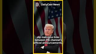 Crypto scammers are targeting Trumps new project 🚨 [upl. by Nirok]