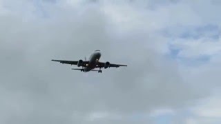 Lan Ecuador Airbus A319 HCCPJ Landing Quito Airport [upl. by Infeld]