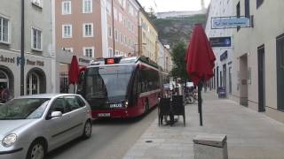 OBUS OberleitungsbusElektrobus der Stadt Salzburg ÖsterreichAustria [upl. by Aidualk398]