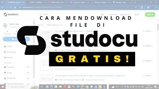 Cara Membuka Studocu Gratis [upl. by Genevra]