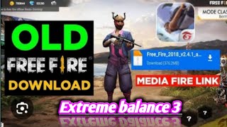 playing extreme balance 3 and old free fire [upl. by Adehsar]