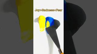 What color do mixed emotions make Part 4 colormixing art oddlysatisfying satisfying shorts [upl. by Latrice130]