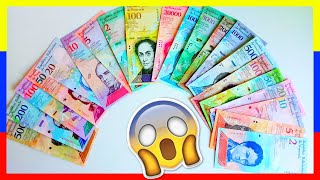 🚩BILLETES de VENEZUELA cono monetario Bolivar SOBERANO y Bolivar FUERTE  El Mundo de las Monedas [upl. by Nirehs]