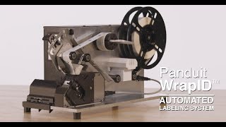 Panduit WrapID Automated Labeling System [upl. by Ramberg7]