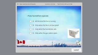 Gas Technician  Test 60 Q Ontario  TSSA  G2 Certificate  CANCSA  B1491  CANCSA B1492 [upl. by Otter242]