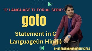 goto statement in c programming example  C Language Tutorial in Hindi [upl. by Elleiand]