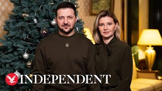 Live Zelensky addresses the nation on New Years Eve [upl. by Mcknight]