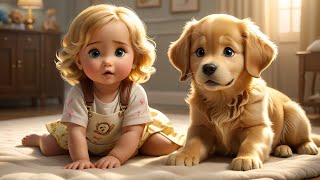 Lucy has a Golden Retriever  Cartoon Animation  Short Animated Film [upl. by Divadnhoj995]