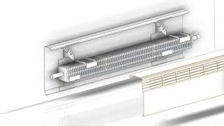 Slant Fin Revital Line Baseboard Cover [upl. by Thetis]