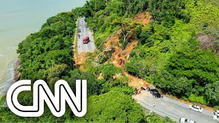 10 de São Sebastião e Caraguatatuba está sem energia elétrica  LIVE CNN [upl. by Aryc]