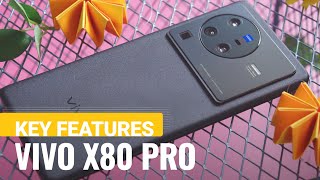 Vivo X80 Pro handson amp key features [upl. by Neelyk946]