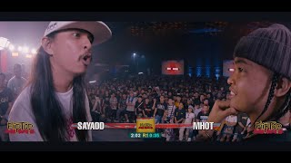 FlipTop  Mhot vs Sayadd [upl. by Finer877]