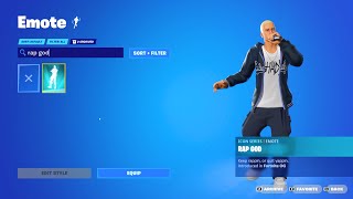 slim shady emote is REACTIVE [upl. by Ahtnammas451]