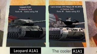 THE COOLER LEOPARD A1A1  OF40 MTCA War Thunder Gameplay [upl. by Anilrats820]