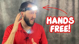 Bright Headlamp amp Hands Free Victoper Headlamp Review [upl. by Feriga226]