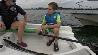 Timmy and friends at WSA sailing Narragansett Bay [upl. by Azal]