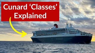 Does first class still exist aboard Queen Mary 2 History of Cunard Classes Explored [upl. by Nnyleimaj]