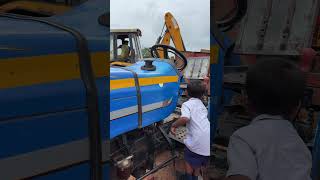 JCB Walla aa Gaya JCB leke Chotu tractor Hatya nahi tractor jcb shortvideo [upl. by Lydnek]