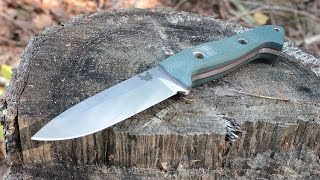 Benchmade Bushcrafter 162 Excellent Bushcraft amp Wilderness Survival Knife [upl. by Marbut]