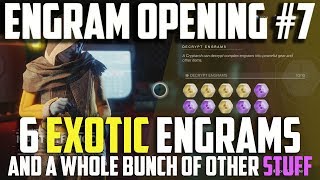 Destiny 2  Engram Opening 7  ARE YOU SERIOUS [upl. by Sandry]