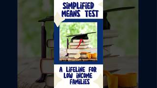 Simplified Means Test A Lifeline for Low Income Families Planning for College [upl. by Bloomer]