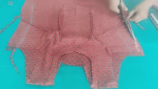 side fitting di Silai ਲਈ nshni kive lagone with baju cutting Very easy tips [upl. by Htezzil]