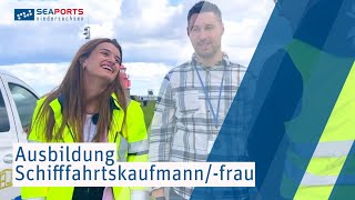 Ausbildung zur Schifffahrtskauffrau zum Schifffahrtskaufmann bei der EVAG in Emden [upl. by Malony48]