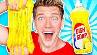 Making Slime out of Weird Objects Learn How to Make No Glue Diy Best Slime vs Real Food Challenge [upl. by Nabru224]