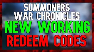 New Summoners War Chronicles Codes  Summoners War Chronicles Gift Codes January 2024 [upl. by Anuait212]