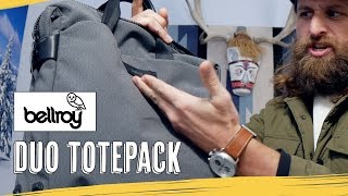 BELLROY DUO TOTEPACK OFFICE BACKPACK [upl. by Nylarak923]