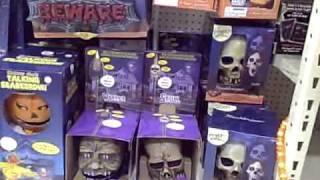 halloween stuf in menards 2009 part 1 [upl. by Blakely755]