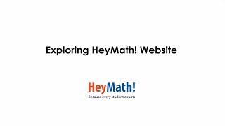 Navigating HeyMath Website with Emphasis on Teacher issuing and Student Submitting Assingnments [upl. by Arannahs]