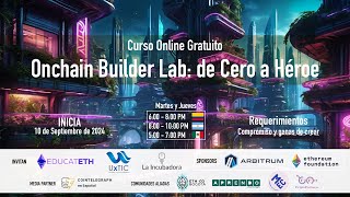 Onchain Builder Lab  Clase 2 P1  Recuento e Introducción a Wallets [upl. by Jaime534]