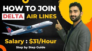 How to Apply for Delta Air Lines Jobs  Delta Airlines Careers  Flight Attendant Remote Jobs [upl. by Philipa616]