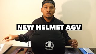 HELMET BARU  HELMET AGV K5 JET [upl. by Neelrac]